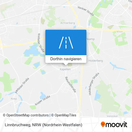 Linnbruchweg Karte