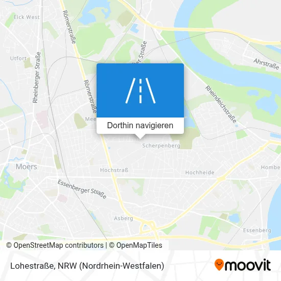 Lohestraße Karte