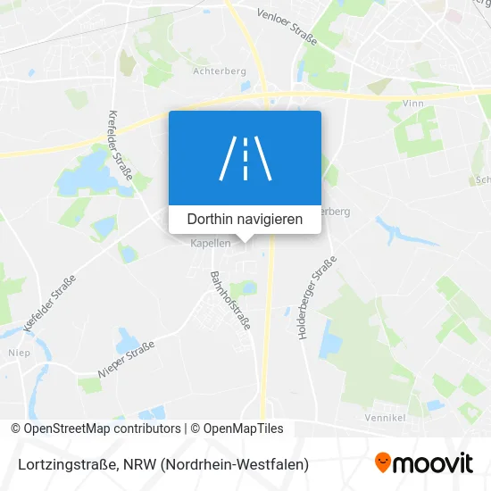 Lortzingstraße Karte