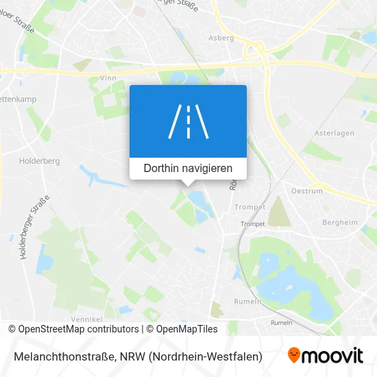 Melanchthonstraße Karte