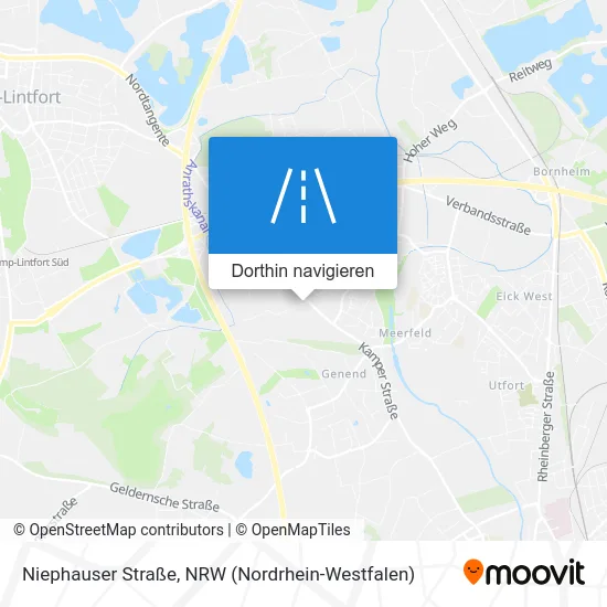 Niephauser Straße Karte