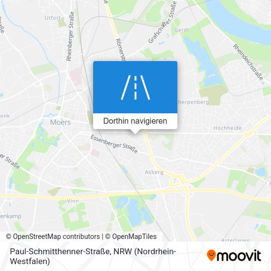 Paul-Schmitthenner-Straße Karte