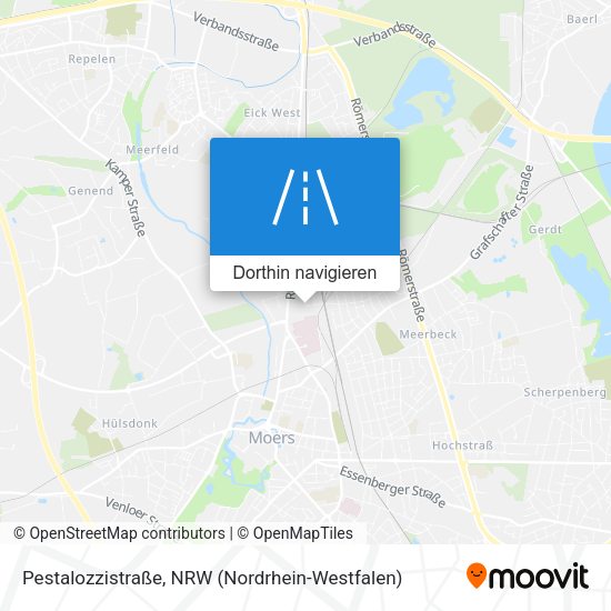 Pestalozzistraße Karte