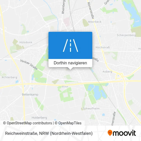 Reichweinstraße Karte