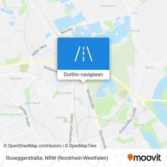 Roseggerstraße Karte