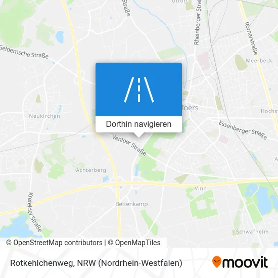 Rotkehlchenweg Karte