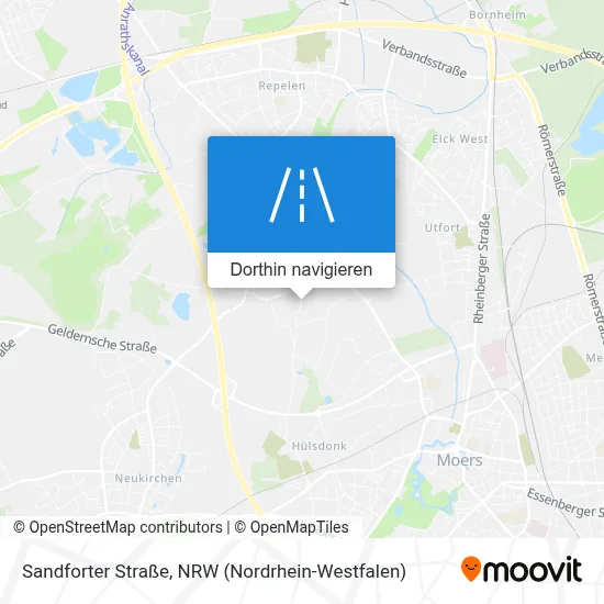 Sandforter Straße Karte