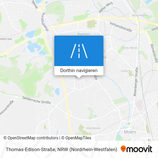 Thomas-Edison-Straße Karte