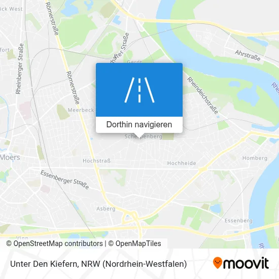 Unter Den Kiefern Karte