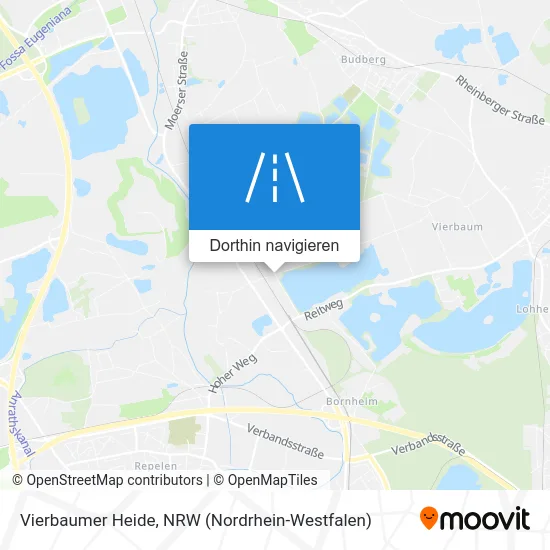 Vierbaumer Heide Karte