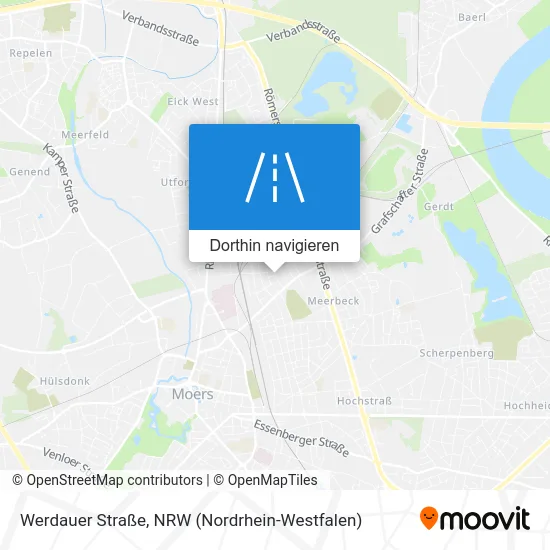 Werdauer Straße Karte