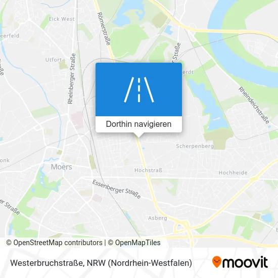 Westerbruchstraße Karte