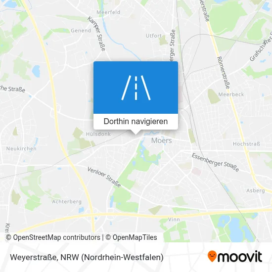 Weyerstraße Karte
