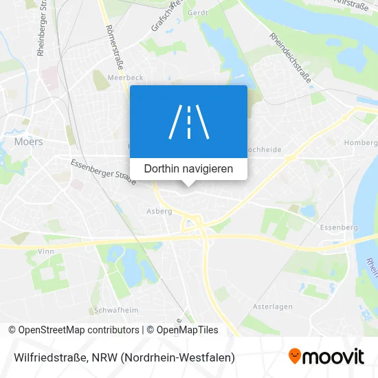 Wilfriedstraße Karte