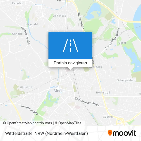 Wittfeldstraße Karte