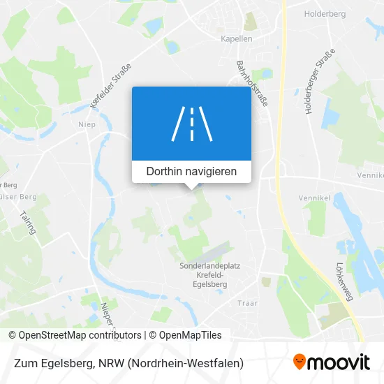Zum Egelsberg Karte