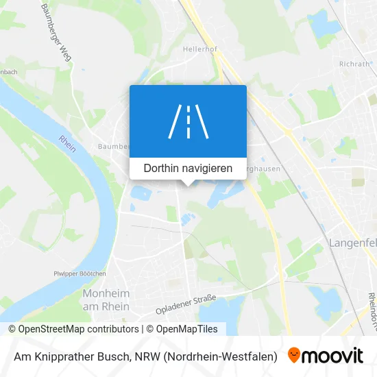 Am Knipprather Busch Karte