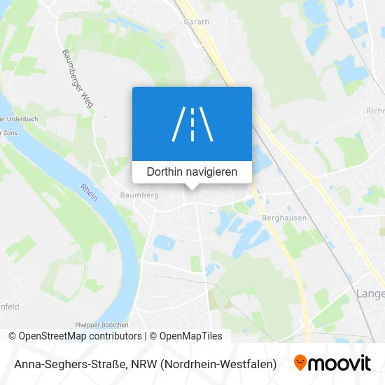 Anna-Seghers-Straße Karte