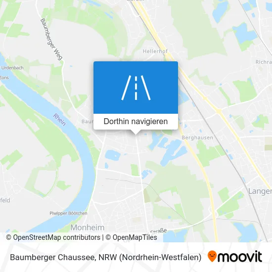 Baumberger Chaussee Karte