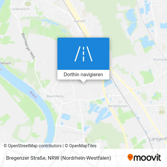 Bregenzer Straße Karte