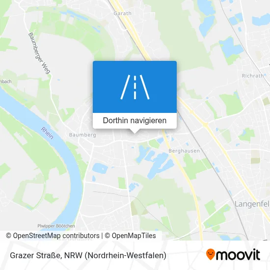 Grazer Straße Karte