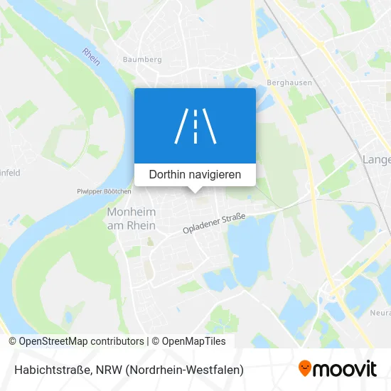 Habichtstraße Karte