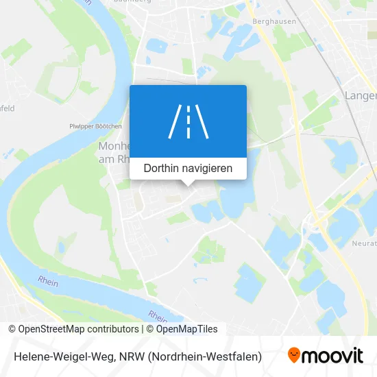 Helene-Weigel-Weg Karte