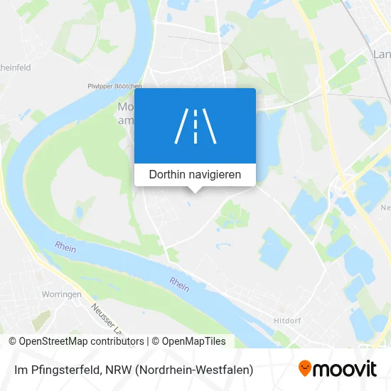 Im Pfingsterfeld Karte