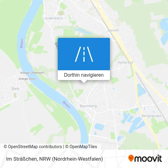 Im Sträßchen Karte