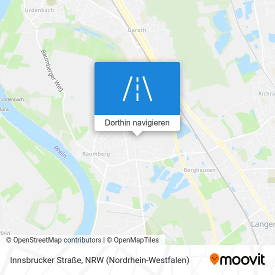 Innsbrucker Straße Karte