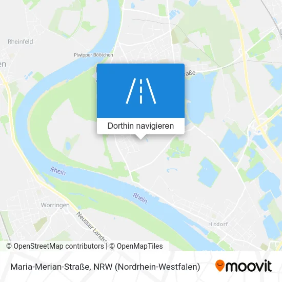 Maria-Merian-Straße Karte