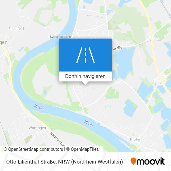 Otto-Lilienthal-Straße Karte