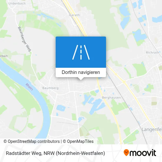Radstädter Weg Karte