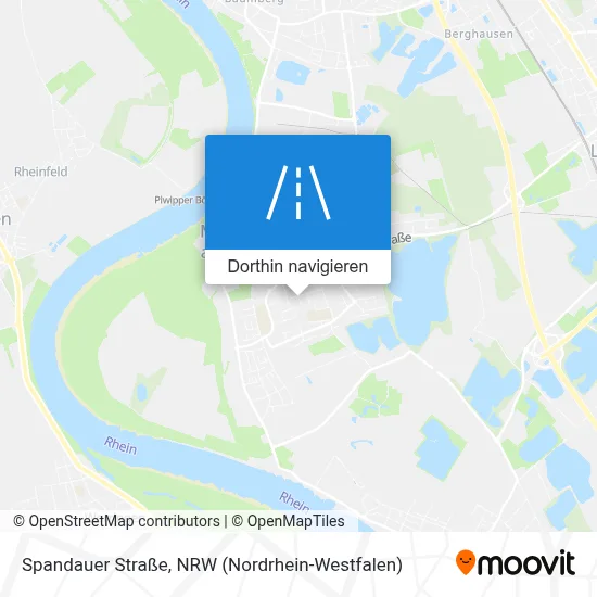 Spandauer Straße Karte