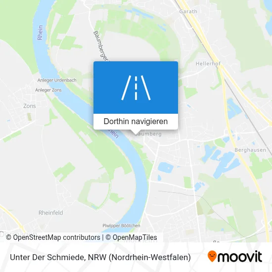 Unter Der Schmiede Karte