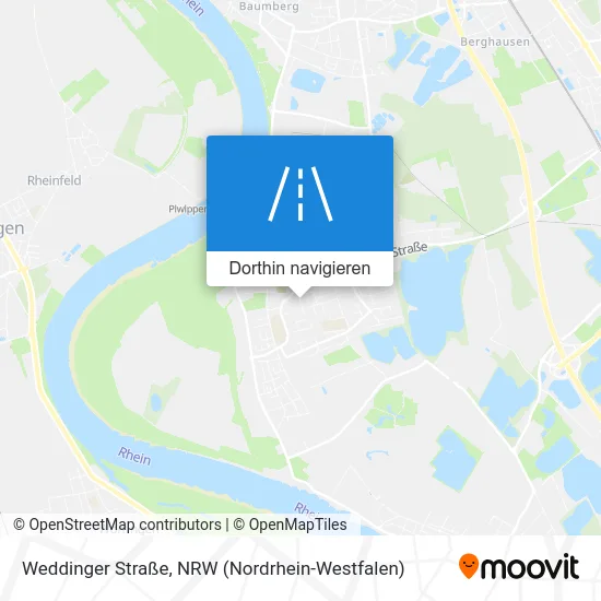 Weddinger Straße Karte