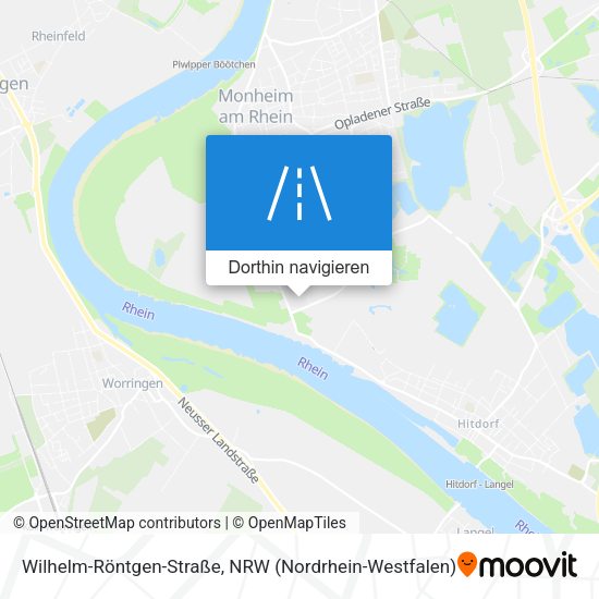 Wilhelm-Röntgen-Straße Karte