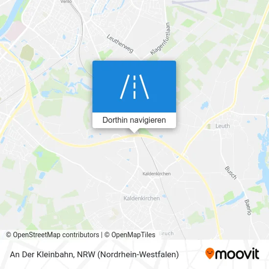 An Der Kleinbahn Karte