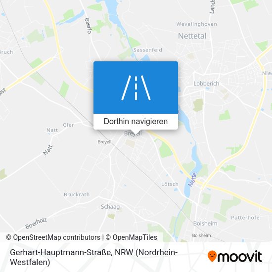 Gerhart-Hauptmann-Straße Karte