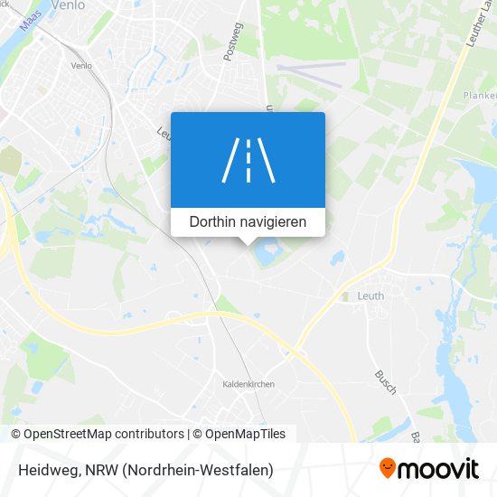 Heidweg Karte