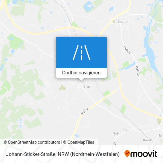 Johann-Sticker-Straße Karte
