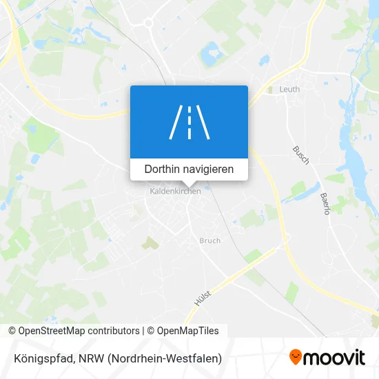 Königspfad Karte