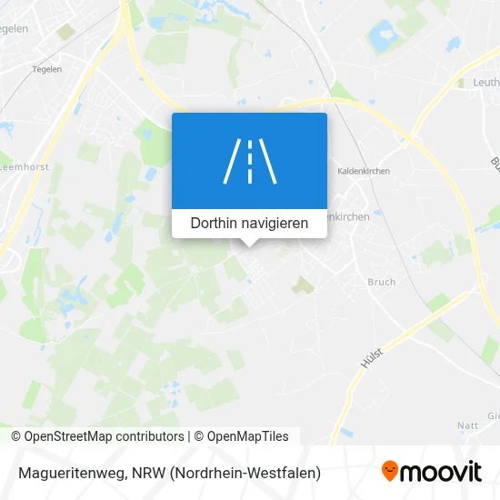Magueritenweg Karte