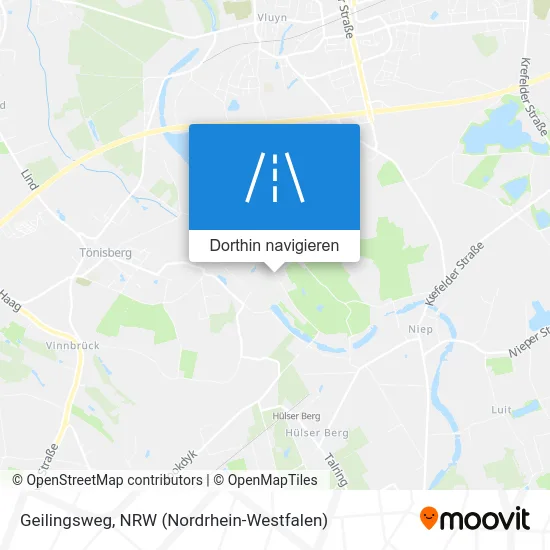 Geilingsweg Karte