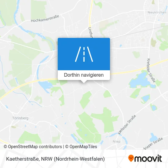 Kaetherstraße Karte