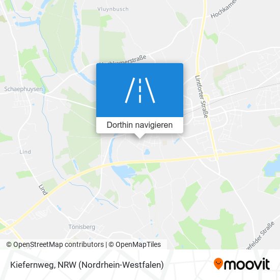 Kiefernweg Karte