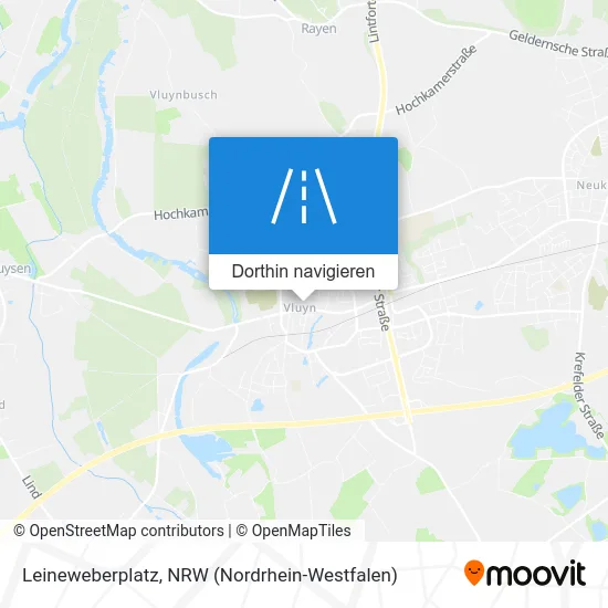 Leineweberplatz Karte