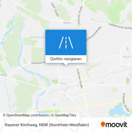 Rayener Kirchweg Karte