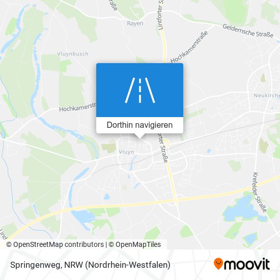 Springenweg Karte