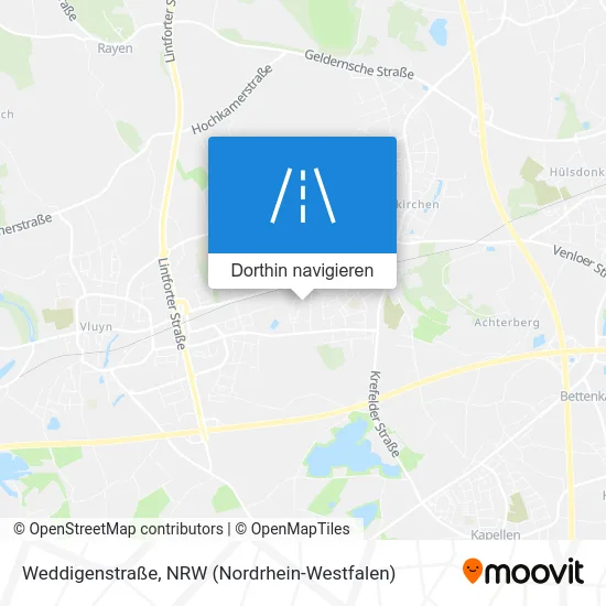 Weddigenstraße Karte